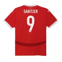 Camiseta Austria Marcel Sabitzer #9 Primera Equipación Eurocopa 2024 manga corta